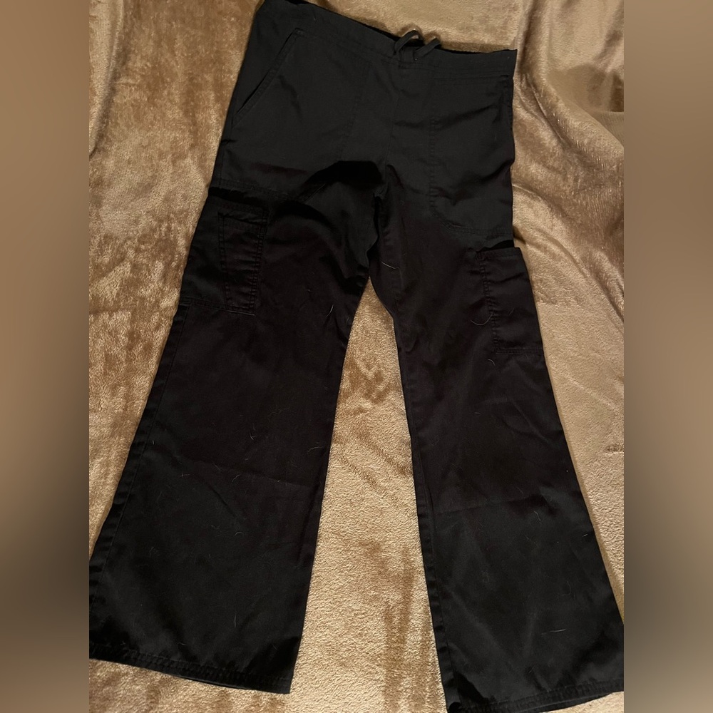 Black Scrub Pants